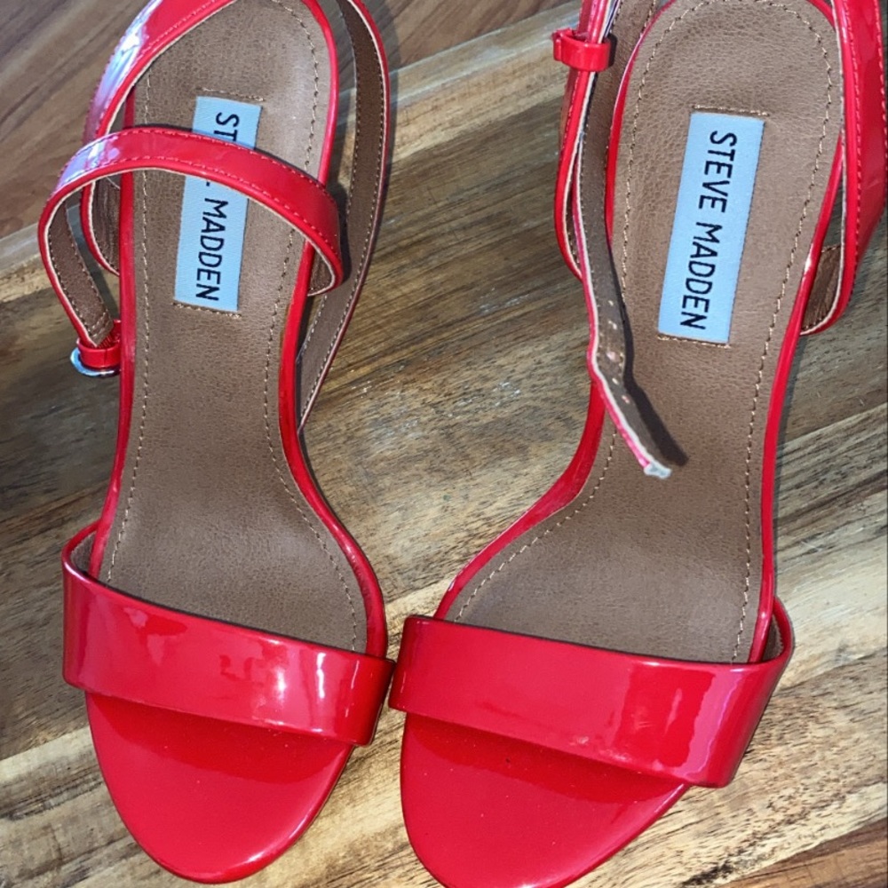 Red Steve Madden shoes